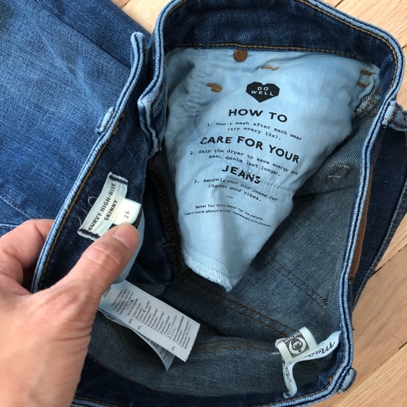 Madewell Curvy High Rise Skinny 26 - Picture 2 of 13